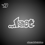 Lost Surfboards Sticker